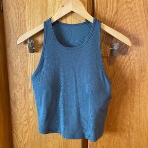 Vuori Pose Plyo Tank, Size S, Color Agate Green
